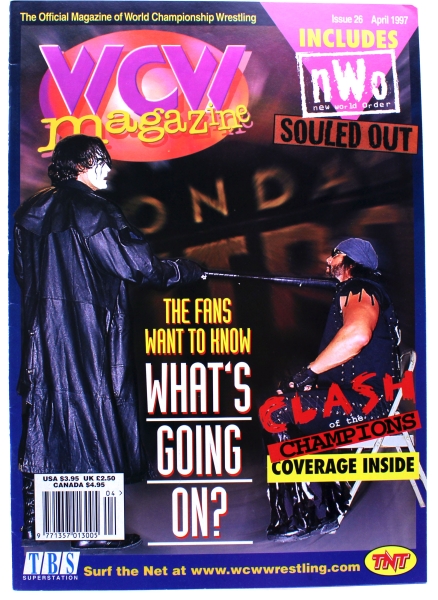 World Championship Wrestling WCW Magazine Issue 26 (April 1997): The fans want to know: What's going on?